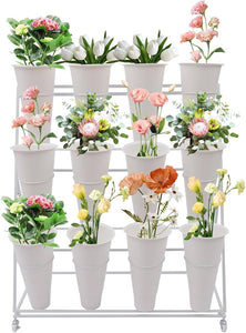 12 flower popup bar