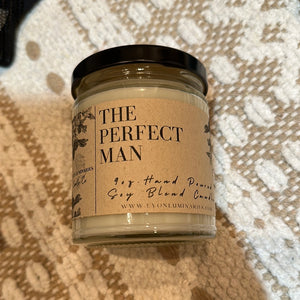 perfect man soy candle