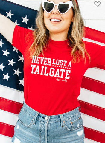 Red never lost a tailgate shirt